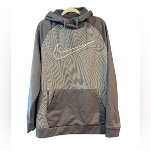 Nike Therma Training Hoodie Gray Size XL